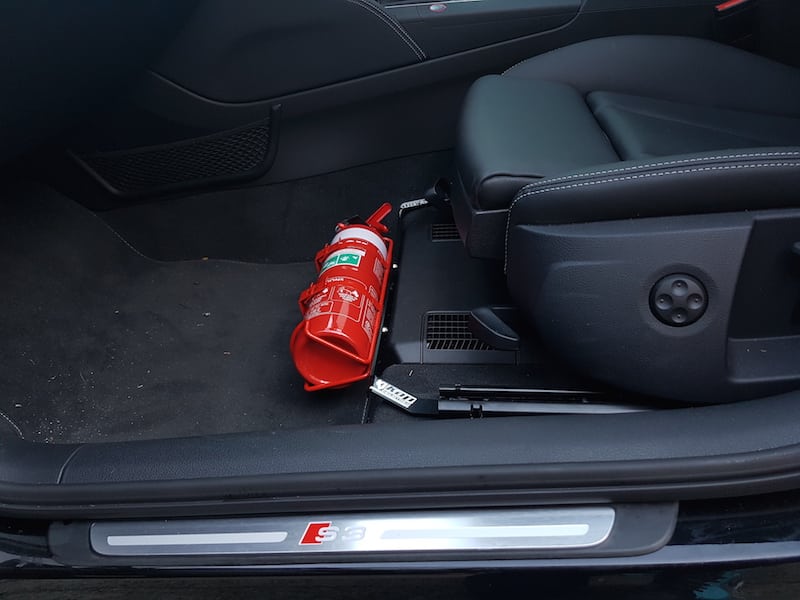 Audi 8P, 8V, 8Y S3 & RS3 Fire Extinguisher Bracket