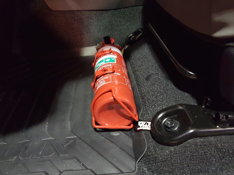 Suits Toyota Hilux N80 (2016+) Fire Extinguisher Bracket