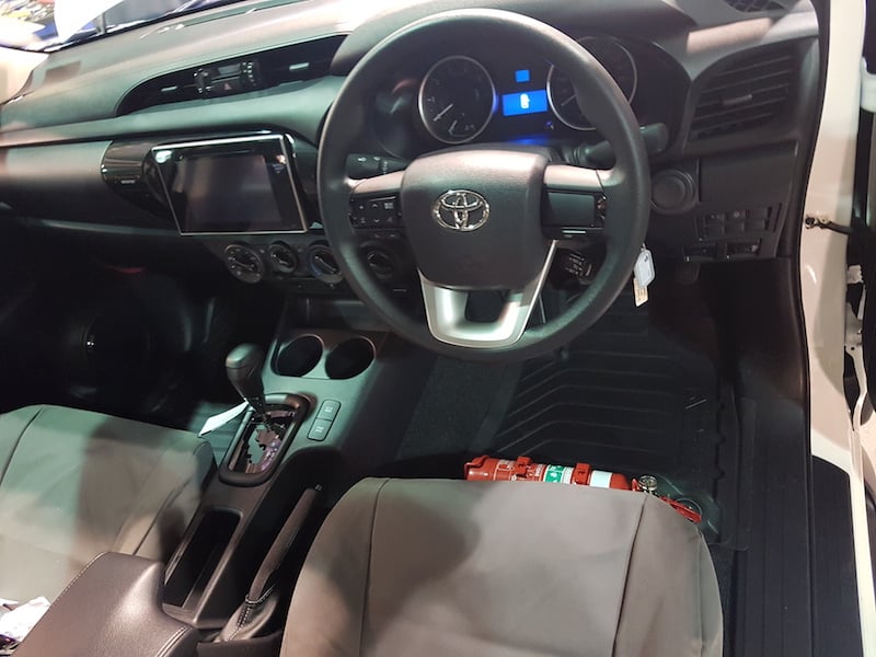 Suits Toyota Hilux N80 (2016+) Fire Extinguisher Bracket