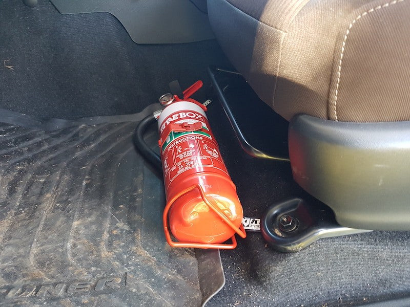 Suits Toyota Hilux N80 (2016+) Fire Extinguisher Bracket