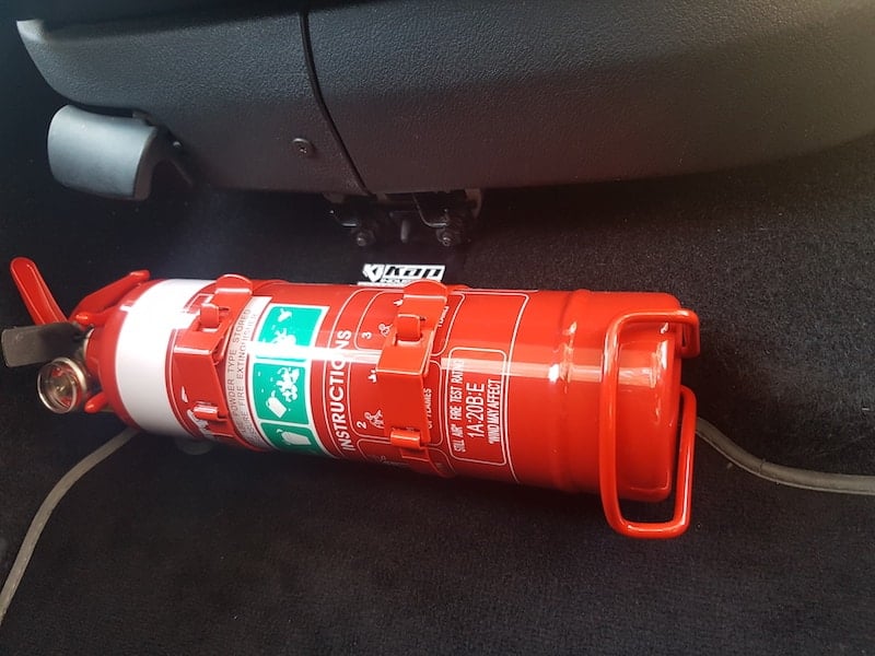 VW Golf (MK 4) Fire Extinguisher Bracket