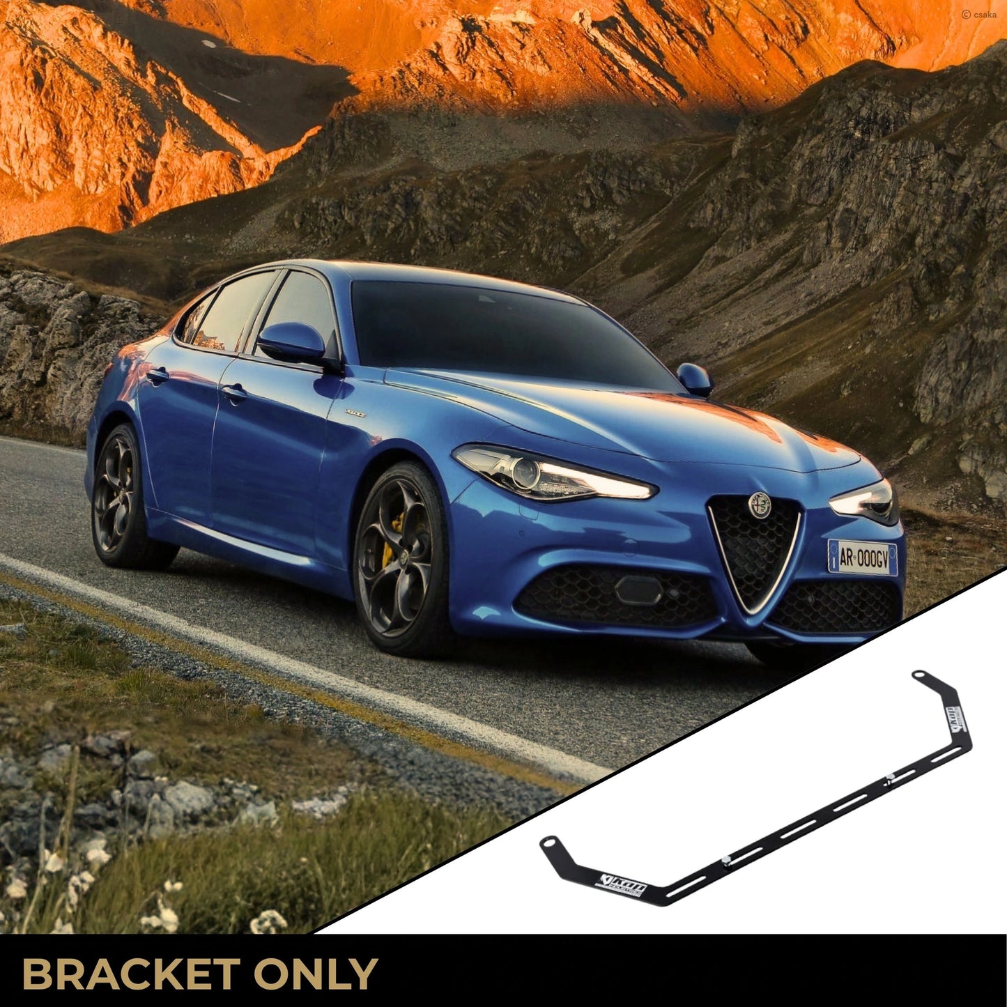 Alfa Romeo Giulia 952 (2015) Fire Extinguisher Bracket