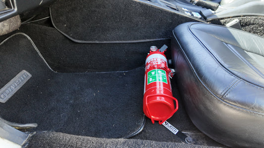 Chevrolet Corvette C3 Fire Extinguisher Bracket