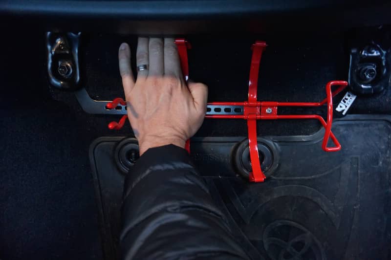 Suits Toyota Landcruiser 200 Series Fire Extinguisher Bracket