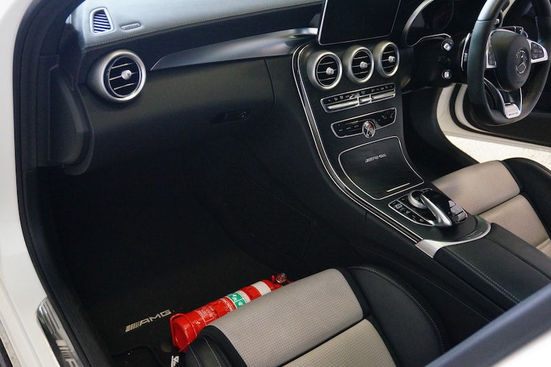 Mercedes Benz C Class Fire Extinguisher Bracket