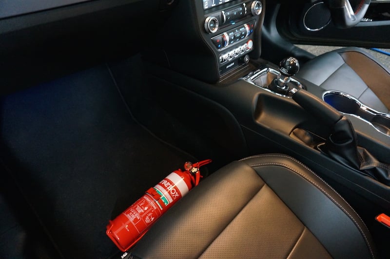 Ford Mustang S550 (Gen 6) Fire Extinguisher Bracket