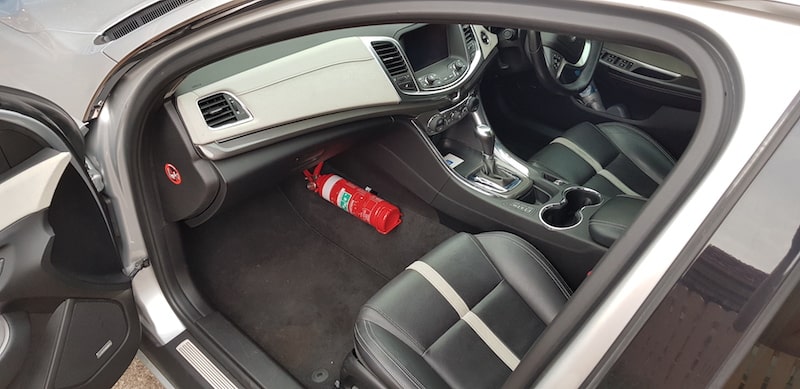 Holden Commodore (VF) Fire Extinguisher Bracket