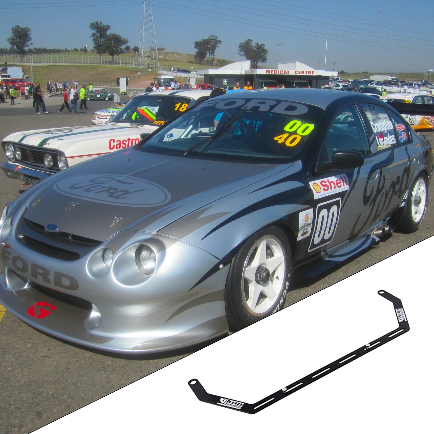 Ford Falcon AU Fire Extinguisher Bracket