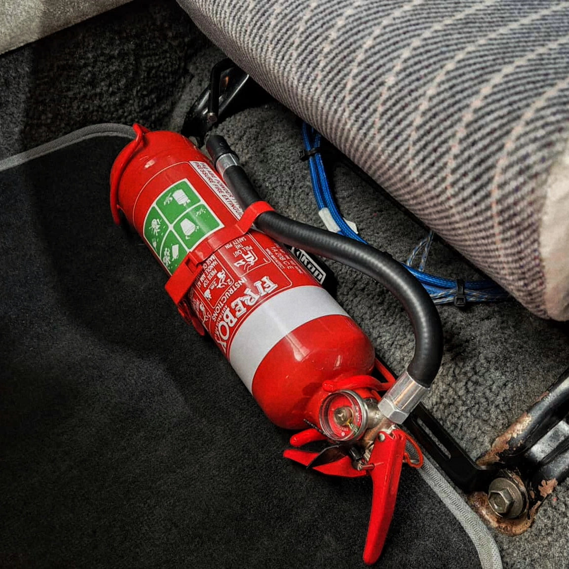 Ford Falcon E Series (EA,EB,ED,EF,EL) Fire Extinguisher Bracket
