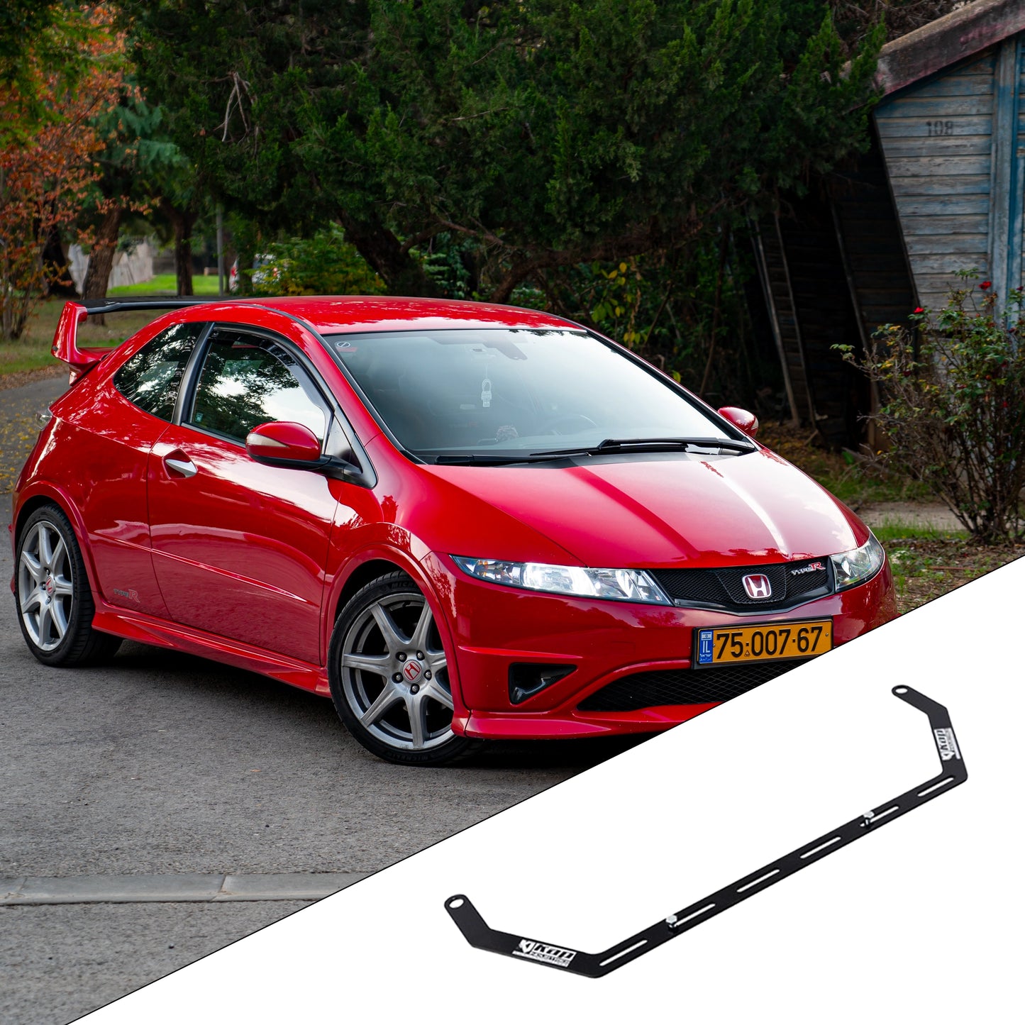 Honda Civic (FN2 Type R) Fire Extinguisher Bracket