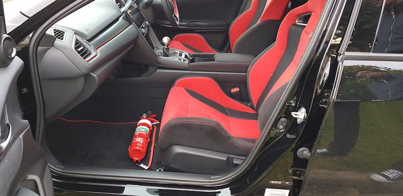 Honda Civic Type R FK8 Fire Extinguisher Bracket
