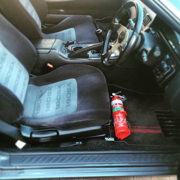 Nissan Silvia S13, S14, S15 Fire Extinguisher Bracket