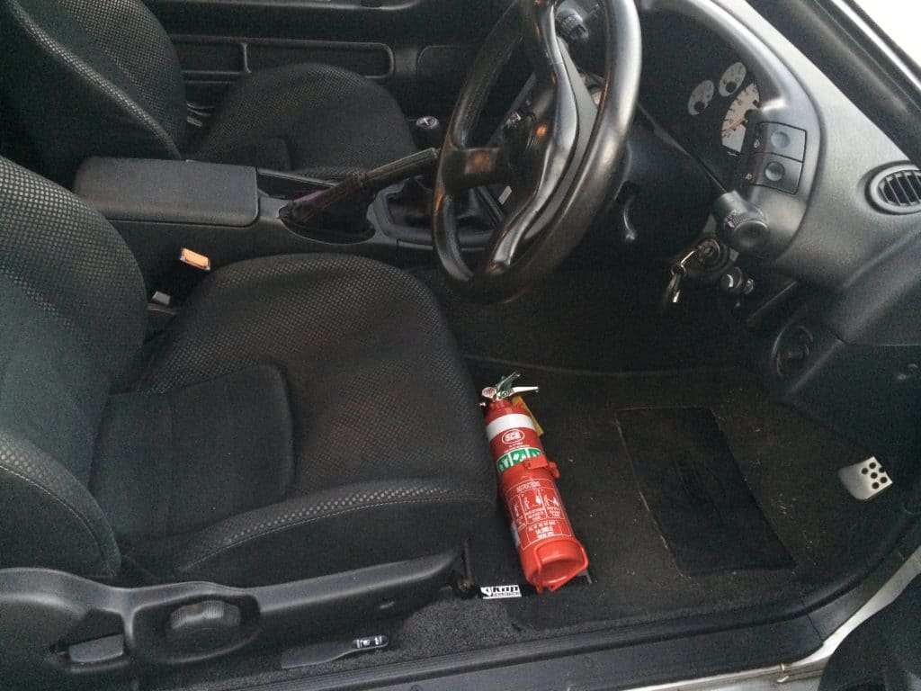 Nissan Silvia S13, S14, S15 Fire Extinguisher Bracket