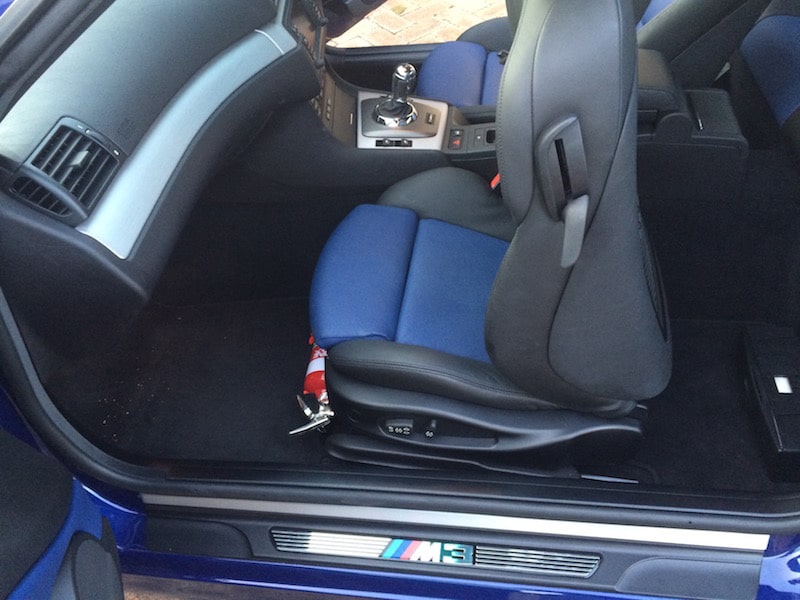 BMW E46 Fire Extinguisher Bracket