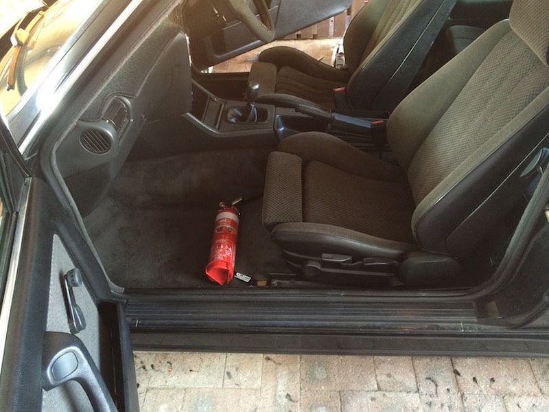 BMW E30 Fire Extinguisher Bracket