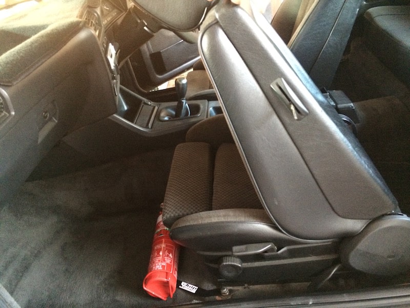 BMW E30 Fire Extinguisher Bracket