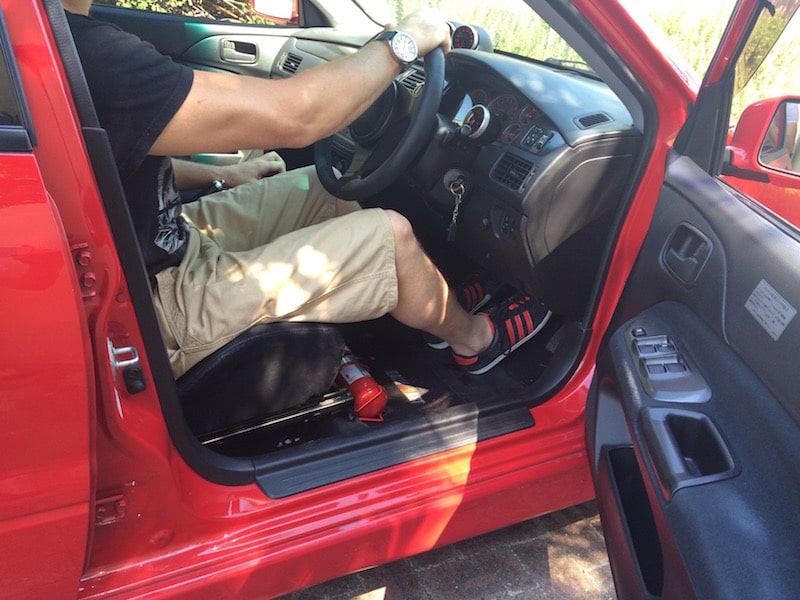 Mitsubishi EVO 7, 8, 9 Fire Extinguisher Bracket