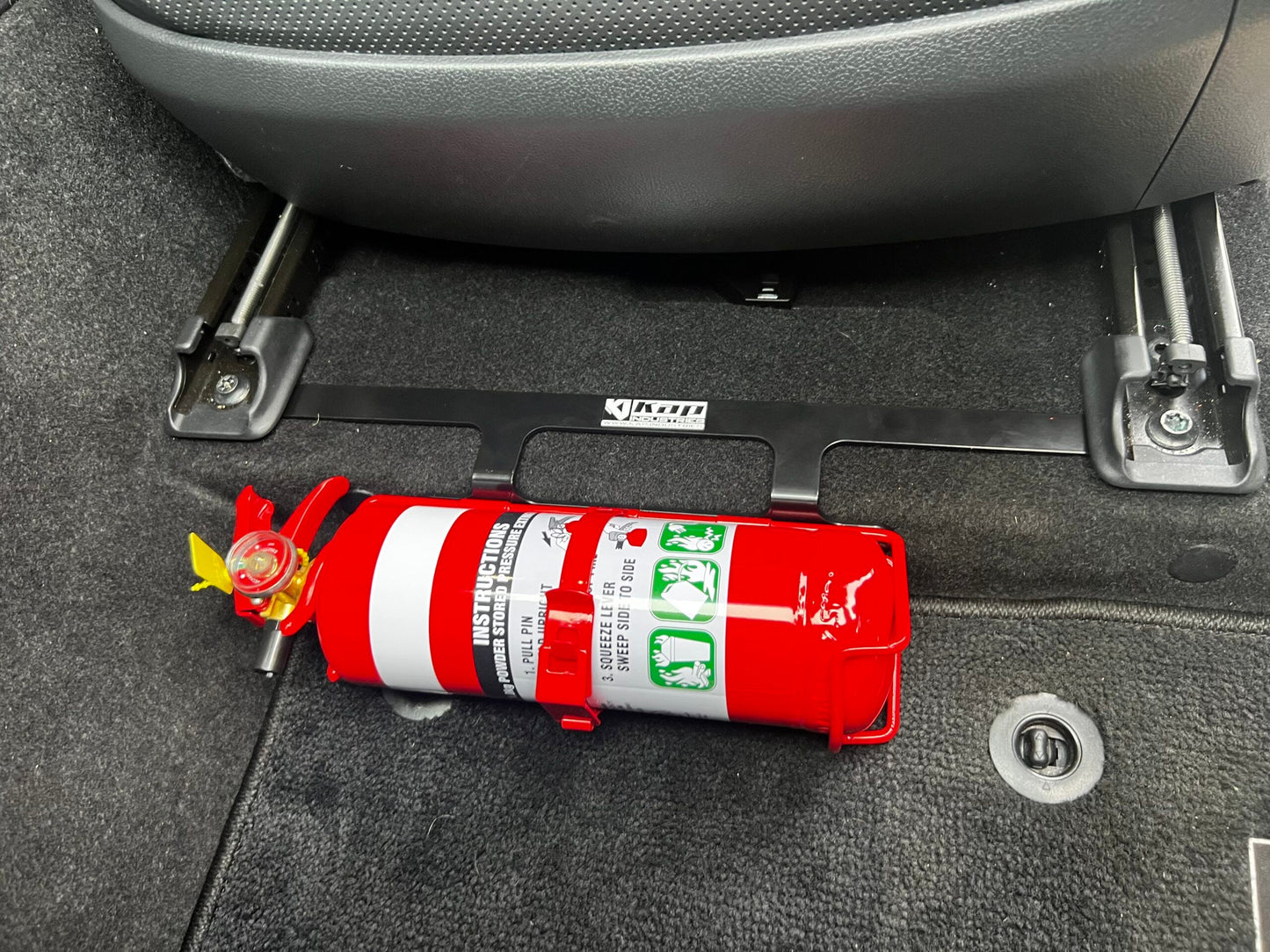 Suits Toyota Landcruiser 300 Series Fire Extinguisher Bracket