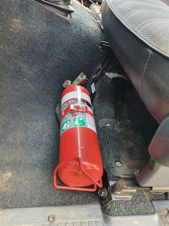 Nissan Patrol (GQ) Fire Extinguisher Bracket