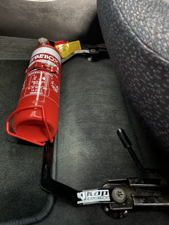 Ford Falcon AU Fire Extinguisher Bracket
