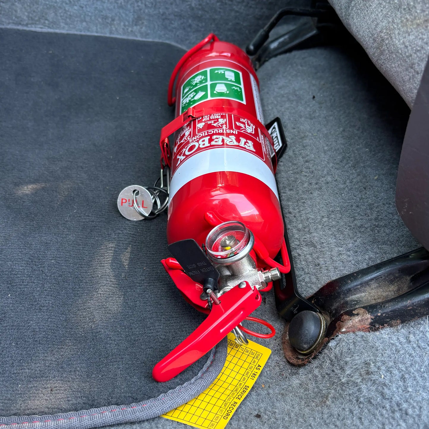 Ford Falcon E Series (EA,EB,ED,EF,EL) Fire Extinguisher Bracket