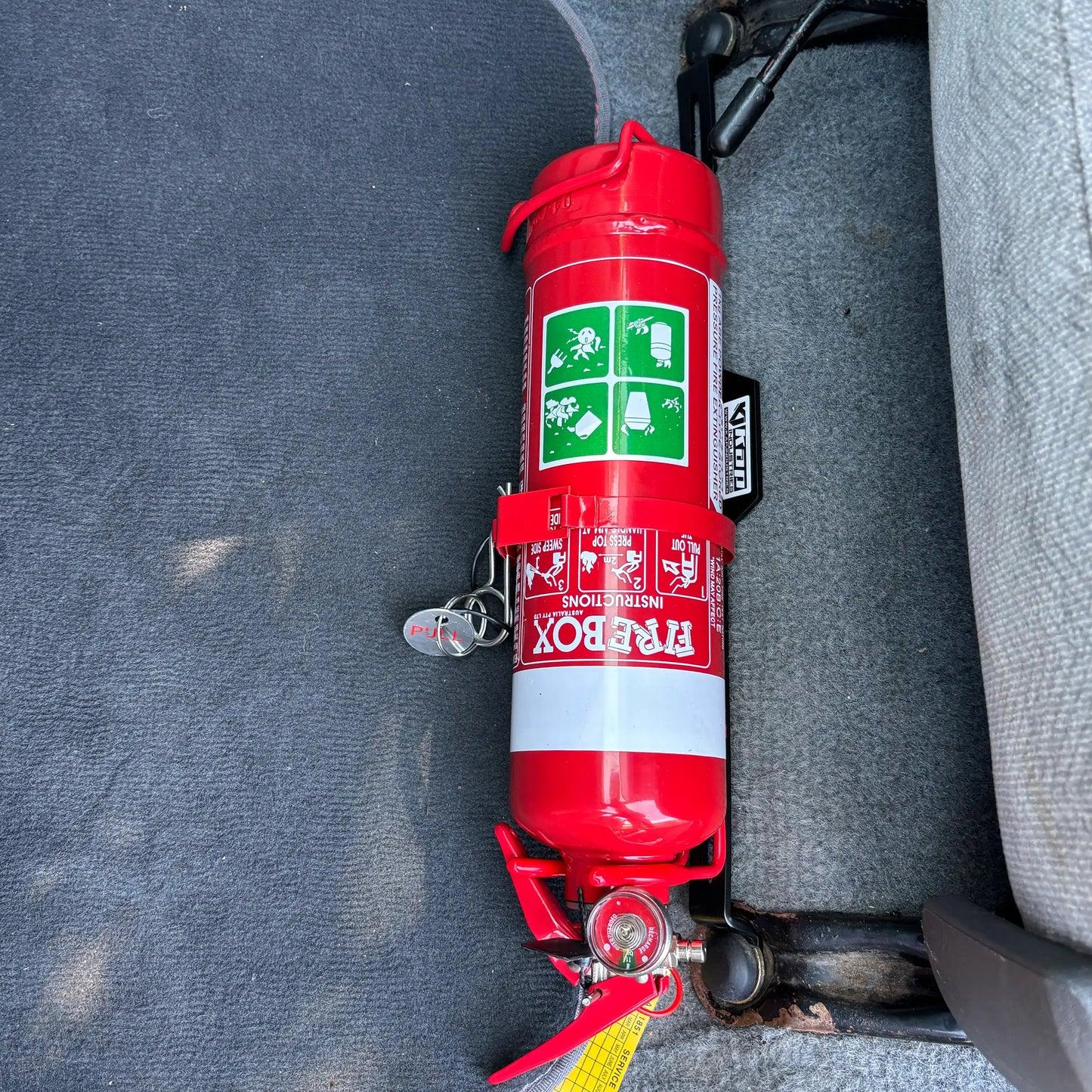 Ford Falcon E Series (EA,EB,ED,EF,EL) Fire Extinguisher Bracket
