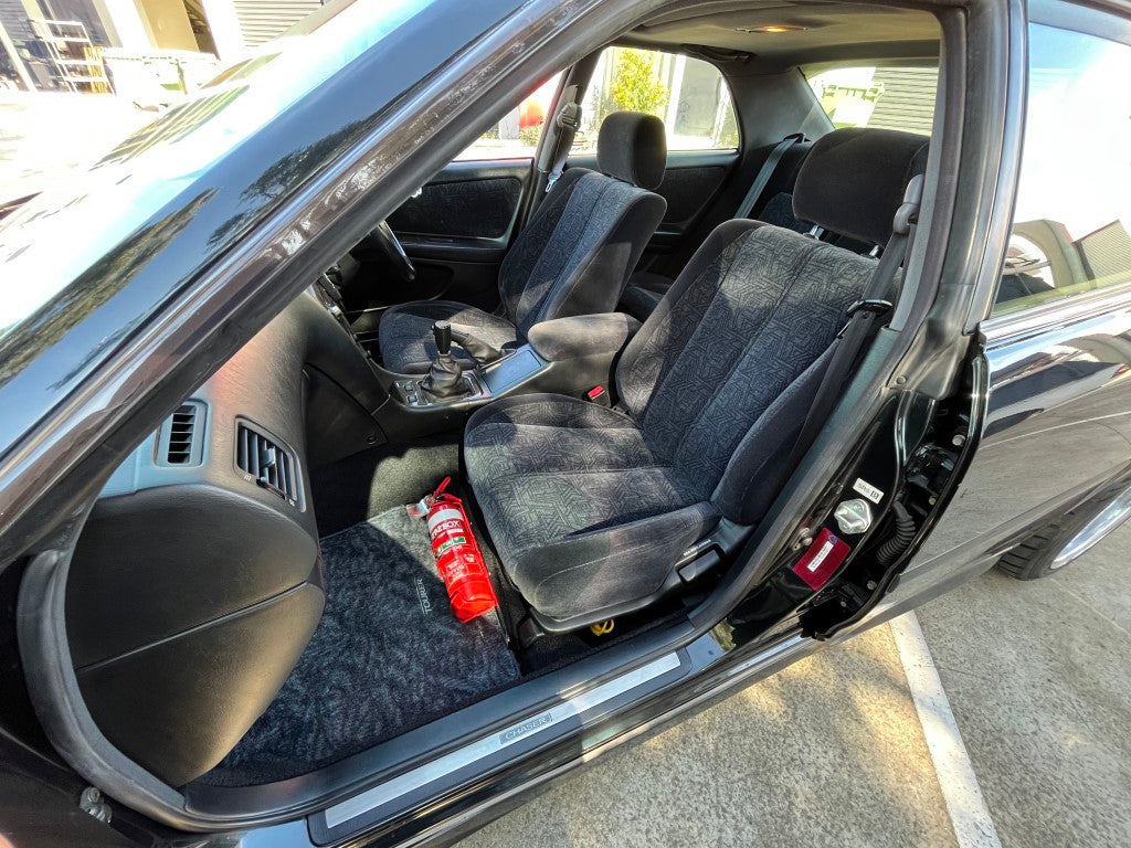 Suits Toyota JZX90 / JZX100 Fire Extinguisher Bracket