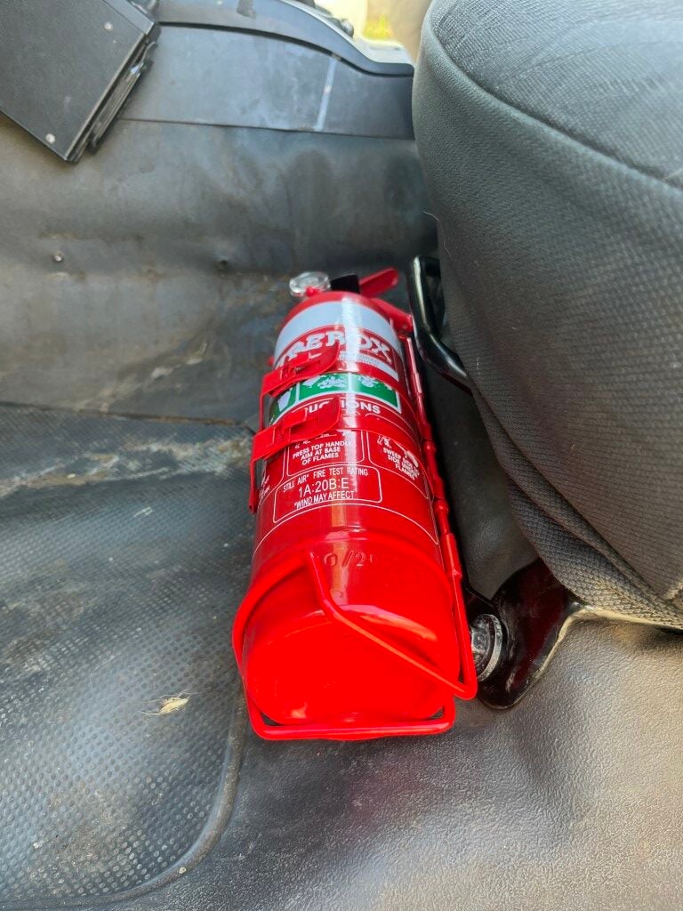 Holden Colorado RC Fire Extinguisher Bracket