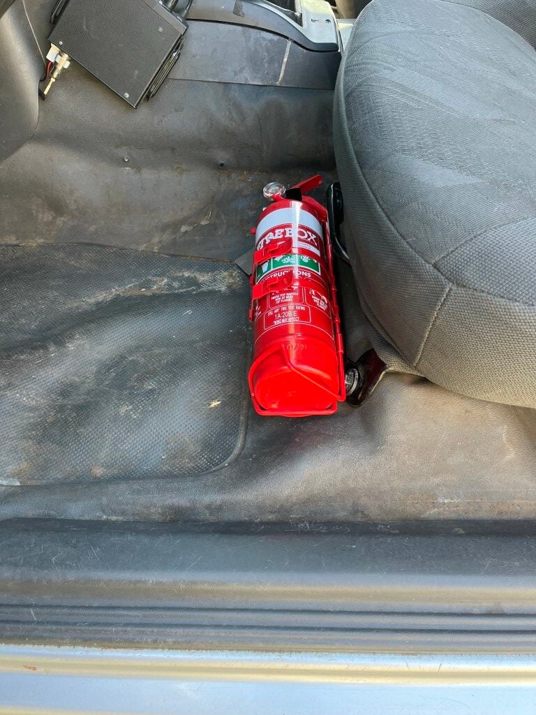 Holden Colorado RC Fire Extinguisher Bracket