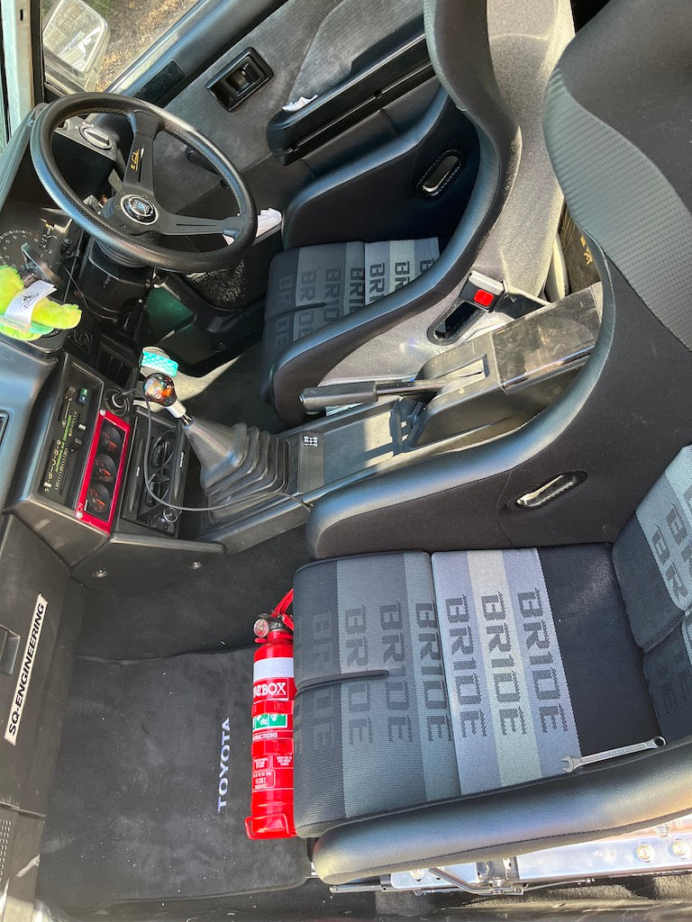 Suits Toyota AE86 Fire Extinguisher Bracket