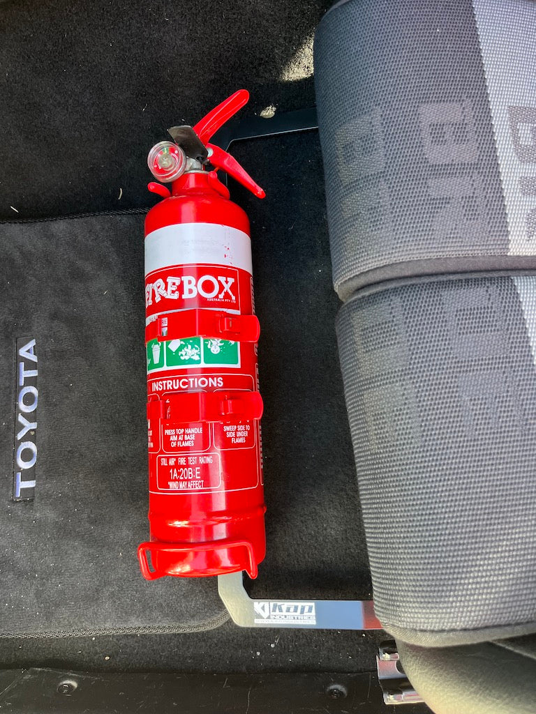Suits Toyota AE86 Fire Extinguisher Bracket