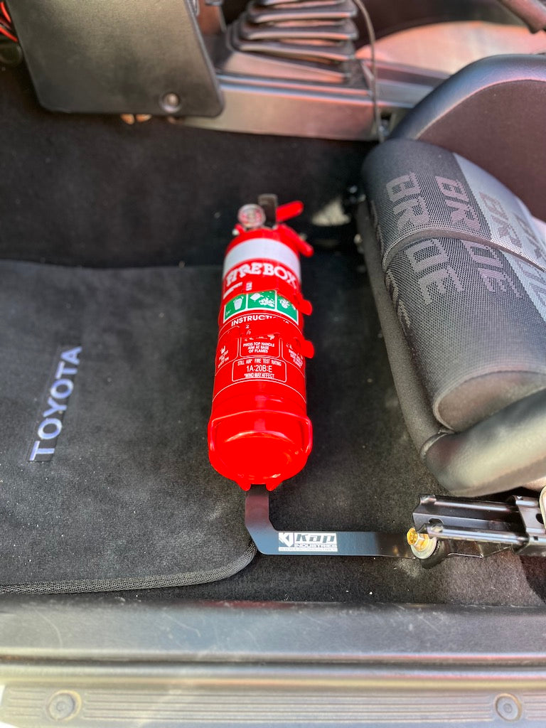 Suits Toyota AE86 Fire Extinguisher Bracket