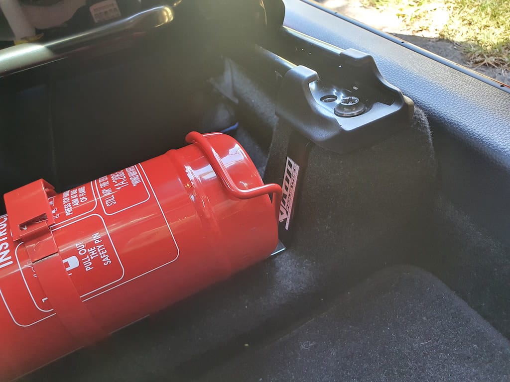 Suits Toyota Yaris GR / Cross GEN 1 (2020-2023) Fire Extinguisher Bracket