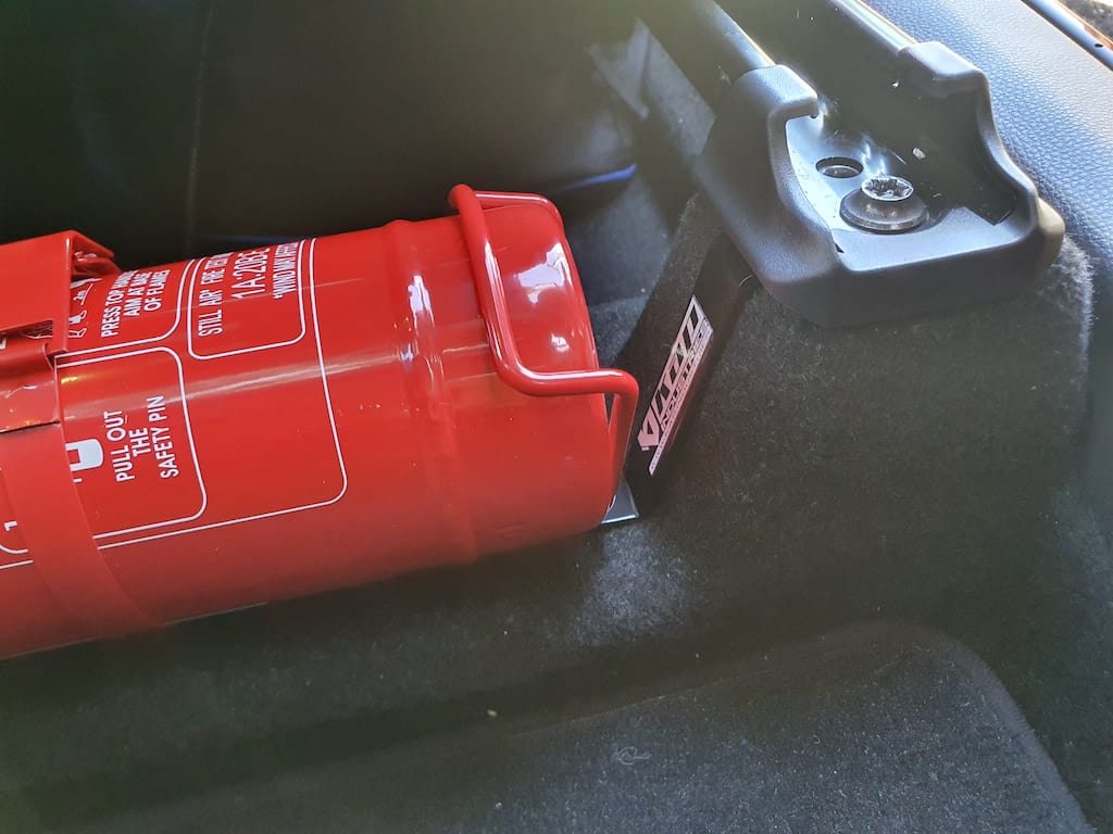 Suits Toyota Yaris GR / Cross GEN 1 (2020-2023) Fire Extinguisher Bracket