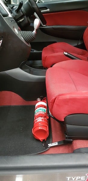 Honda Integra DC5 / Civic EP3 Fire Extinguisher Bracket