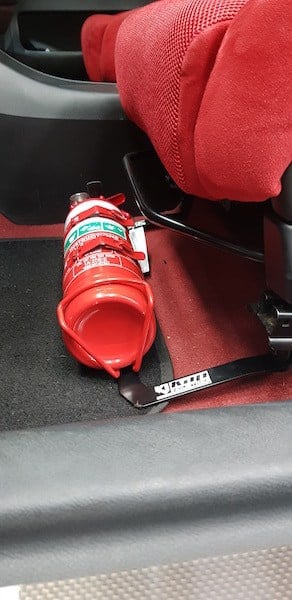 Honda Integra DC5 / Civic EP3 Fire Extinguisher Bracket