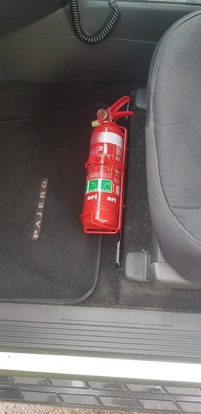 Mitsubishi Pajero (1999-2021) Fire Extinguisher Bracket