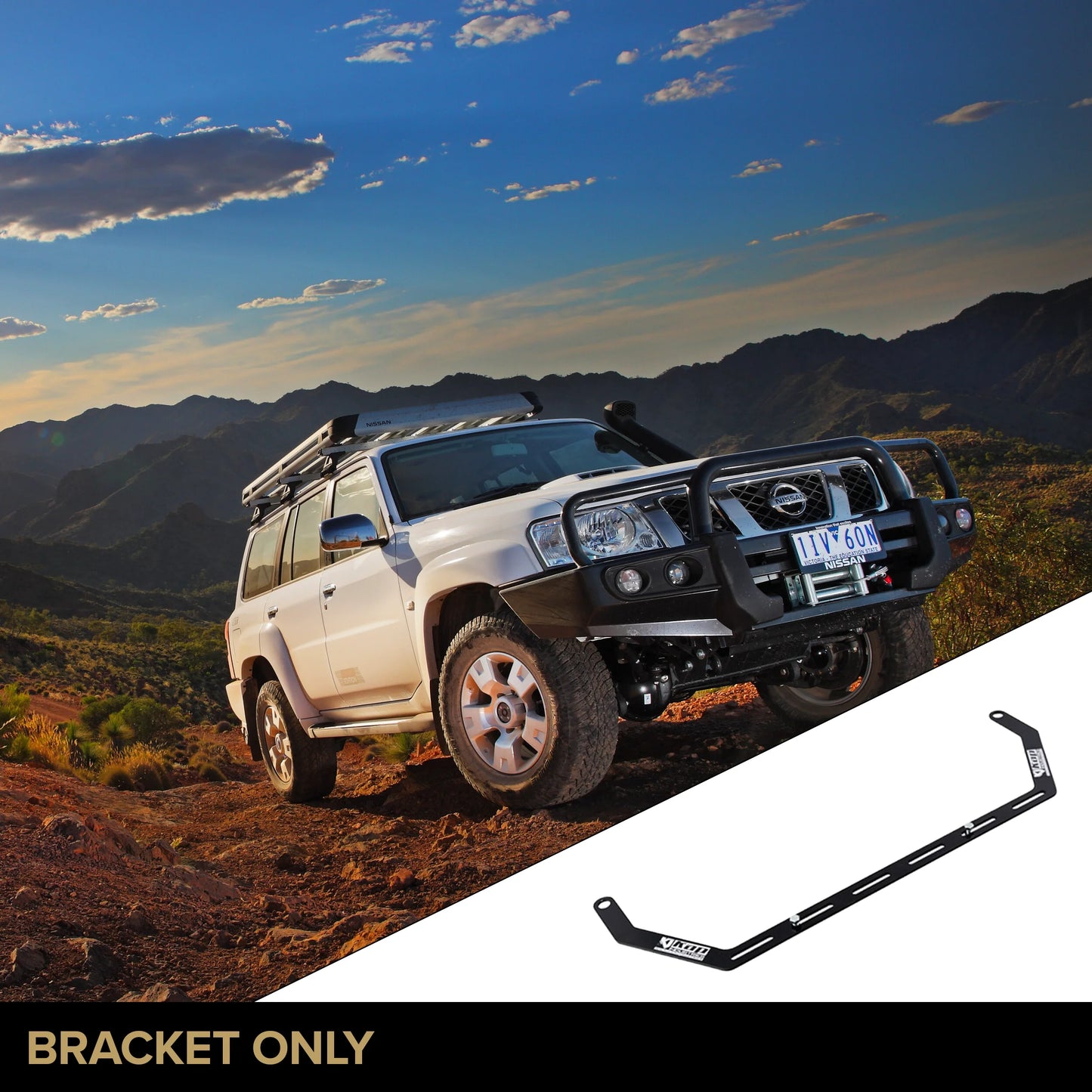 Nissan Patrol (GU) Fire Extinguisher Bracket