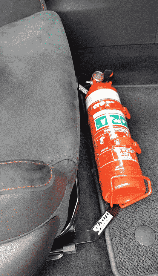Renault Megane 4 Fire Extinguisher Bracket