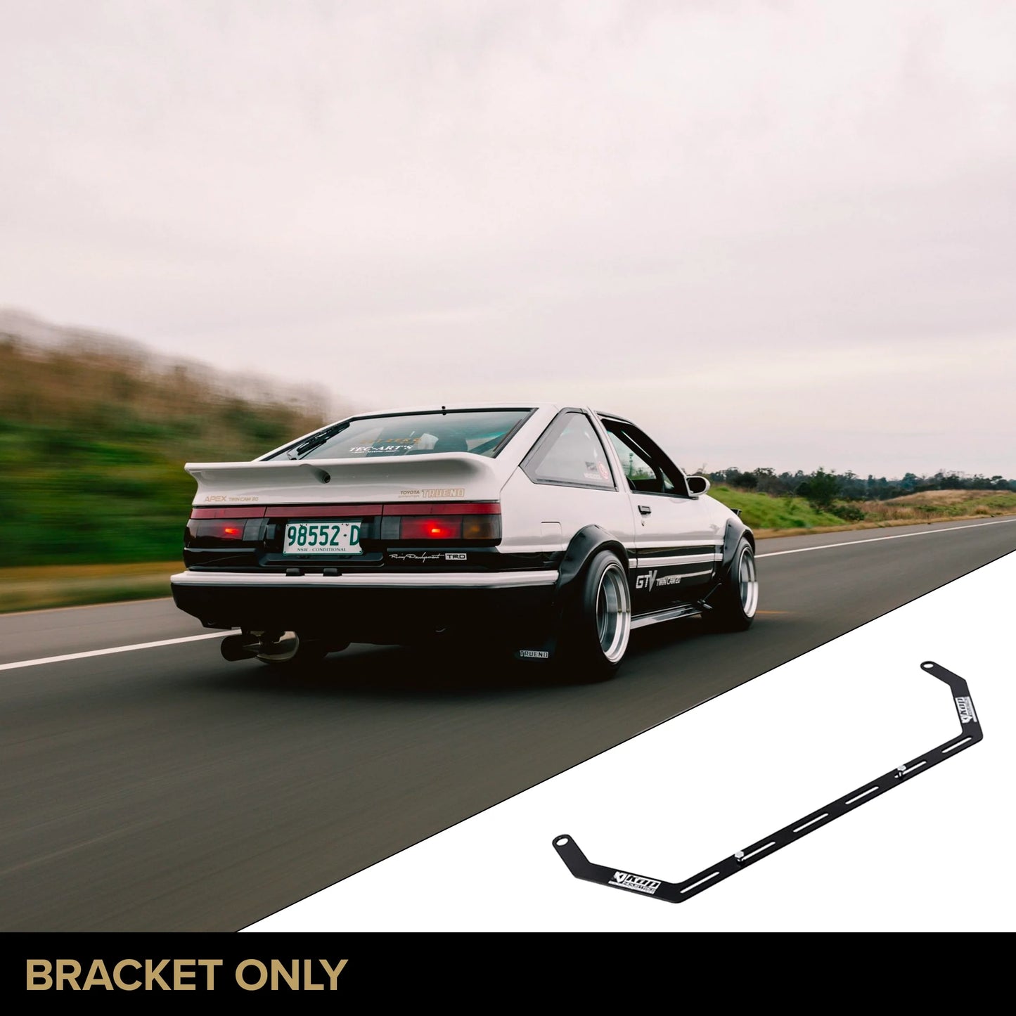 Suits Toyota AE86 Fire Extinguisher Bracket
