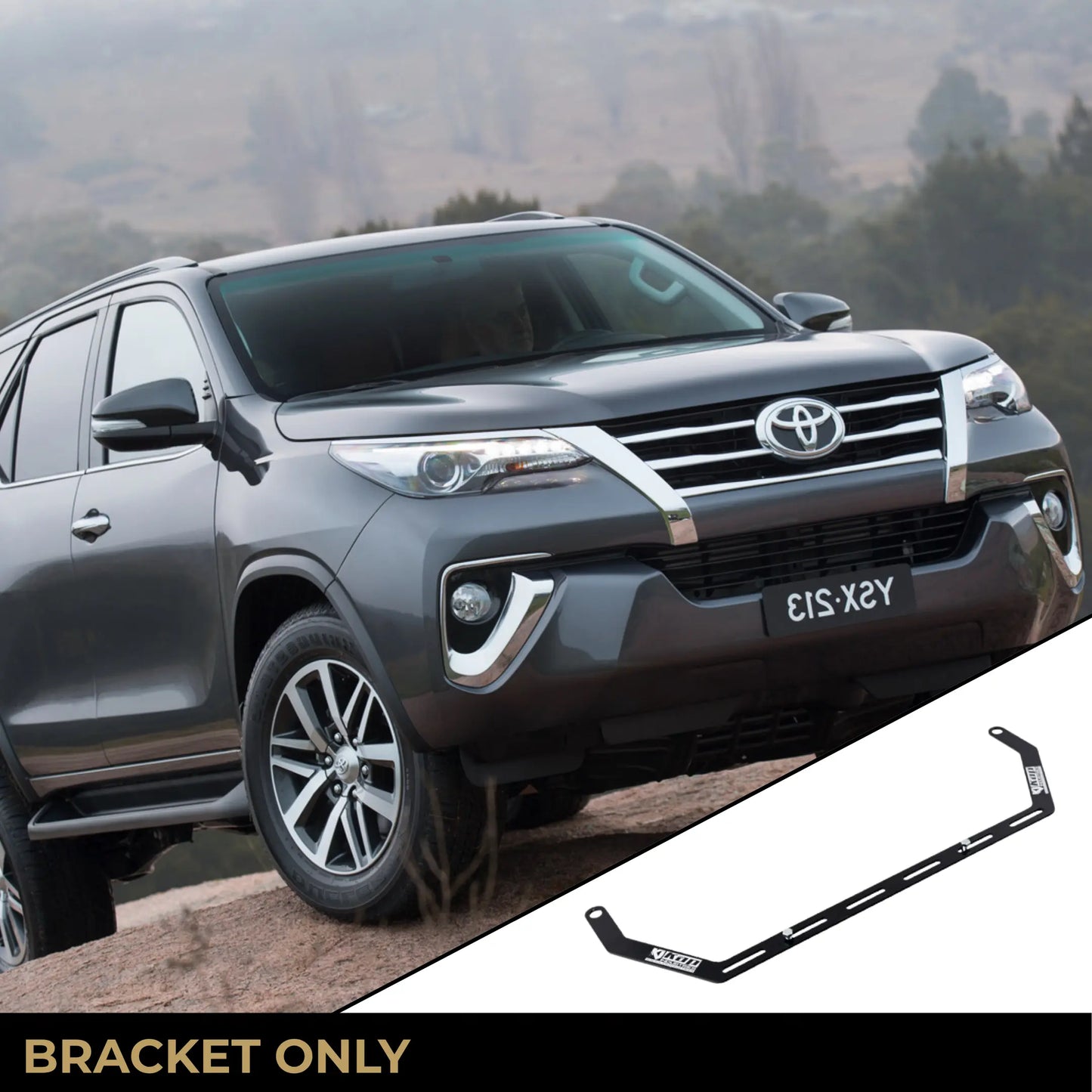 Suits Toyota Fortuner 2016+ Fire Extinguisher Bracket