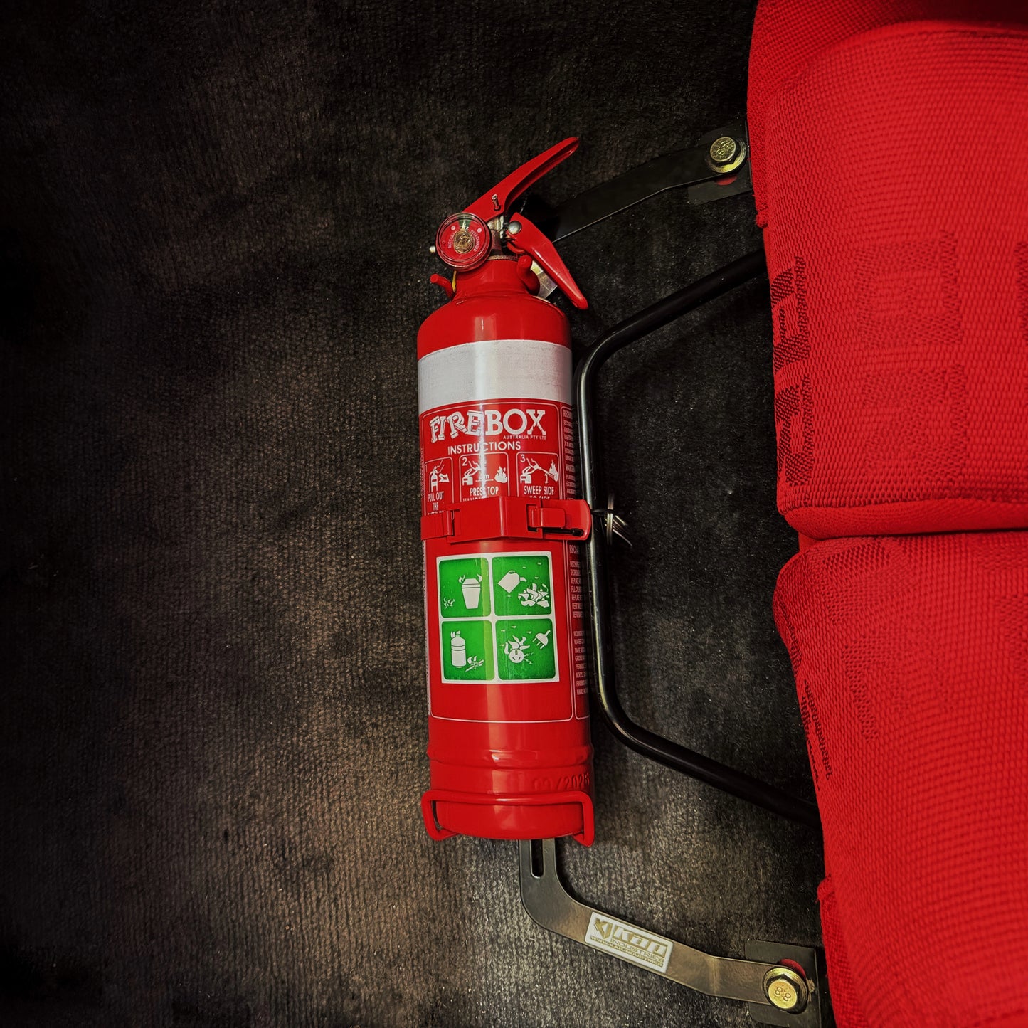 Suits Toyota Soarer JZZ30 Fire Extinguisher Bracket