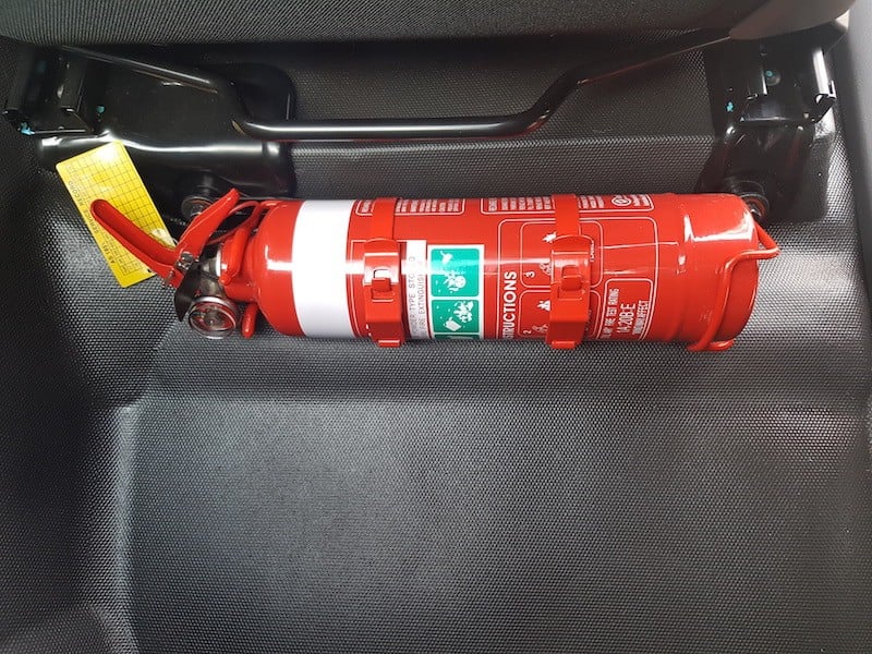 Isuzu MU-X GEN 1 RF (2013-2019) Fire Extinguisher Bracket