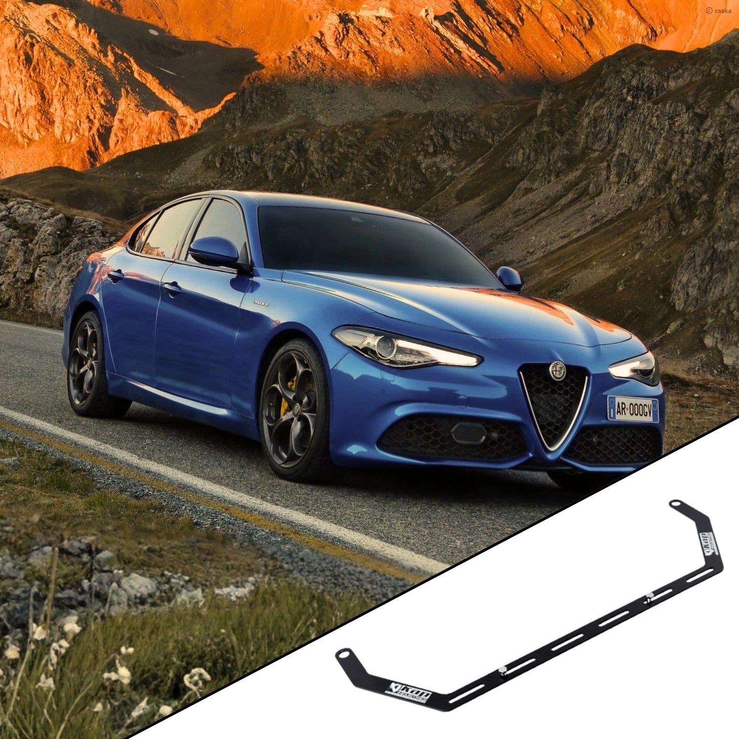 Alfa Romeo Giulia 952 (2015) Fire Extinguisher Bracket