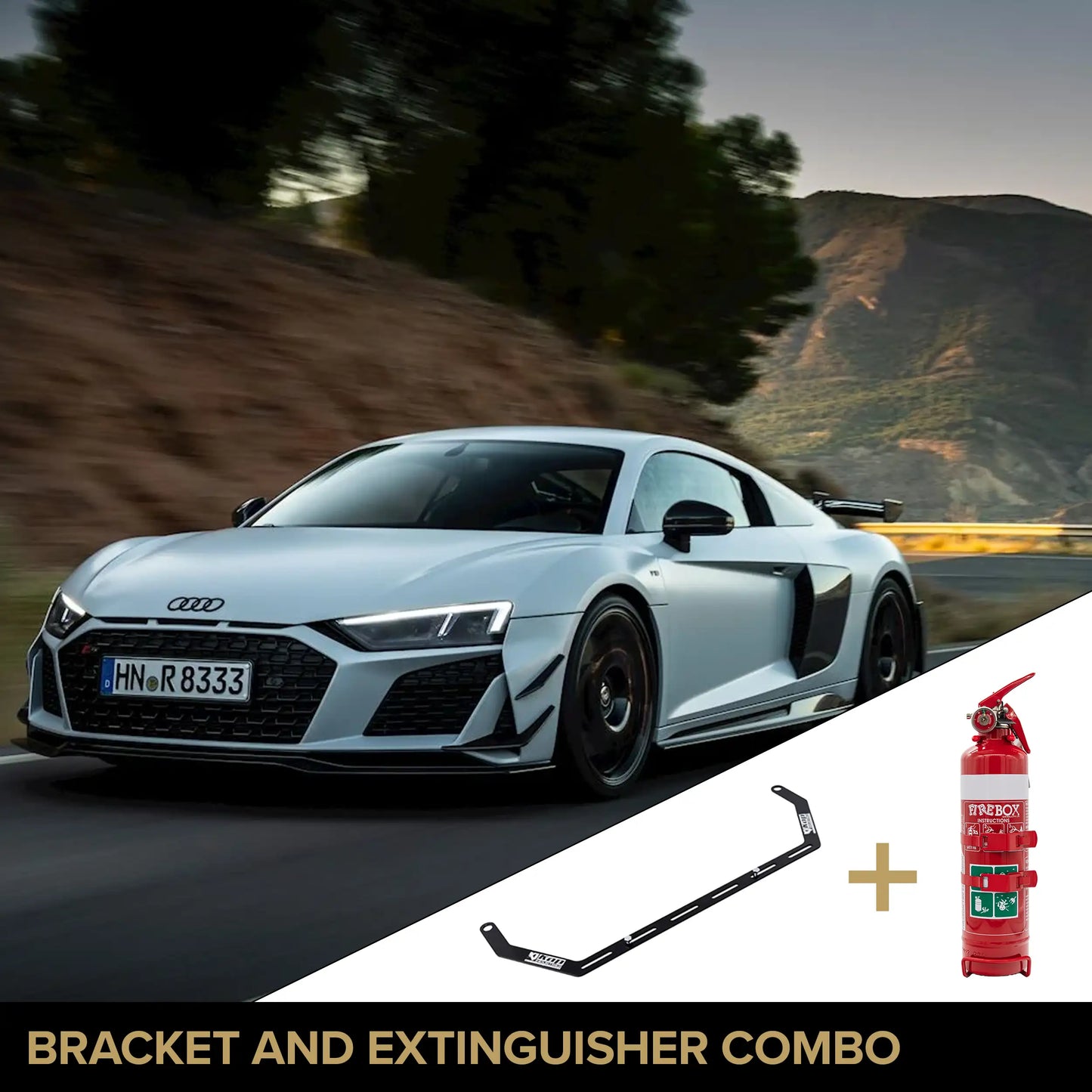 Audi R8 Fire Extinguisher Bracket