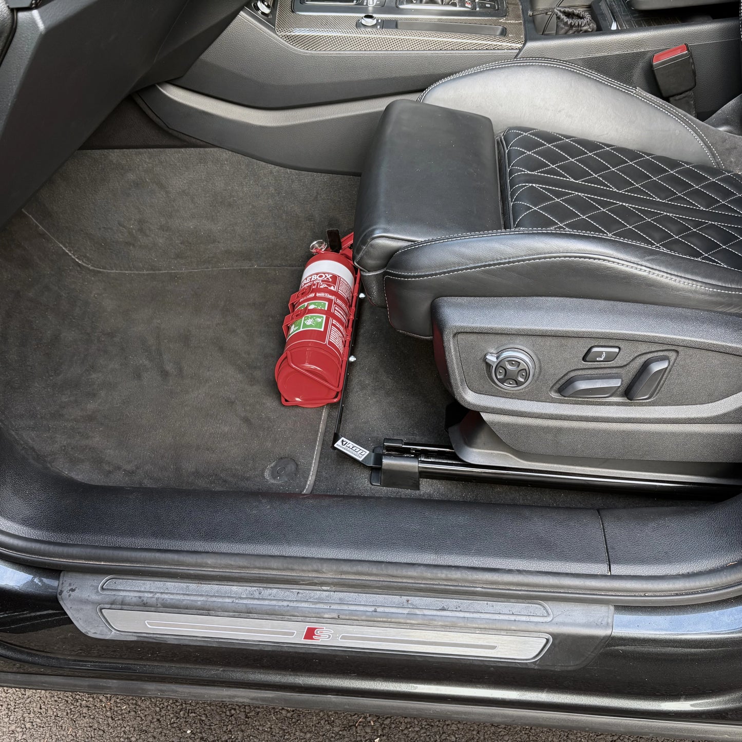 Audi SQ5 Fire Extinguisher Bracket