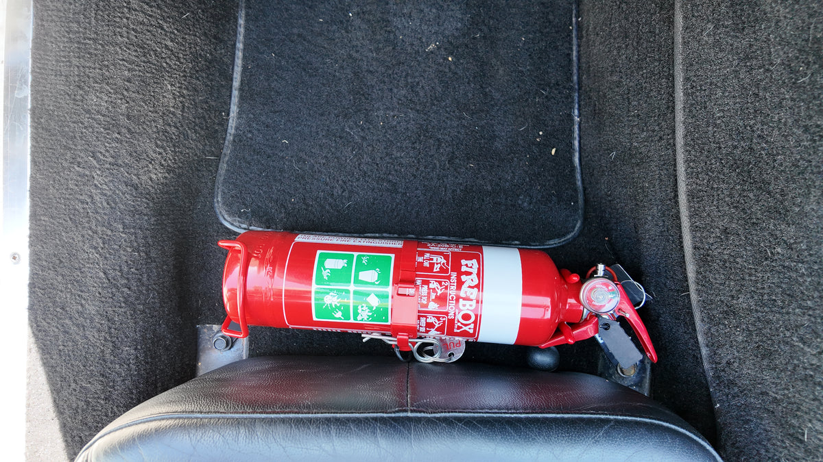 Chevrolet Corvette C3 Fire Extinguisher Bracket