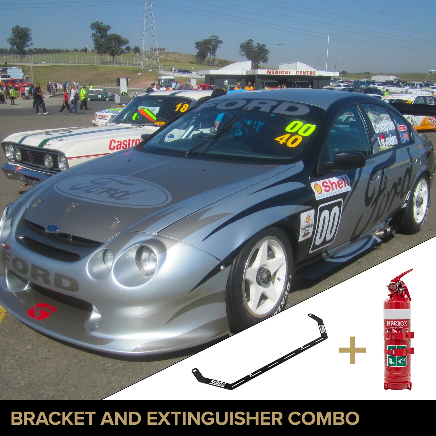 Ford Falcon AU Fire Extinguisher Bracket