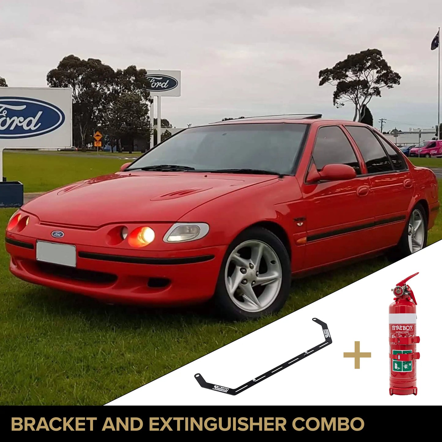 Ford Falcon E Series (EA,EB,ED,EF,EL) Fire Extinguisher Bracket