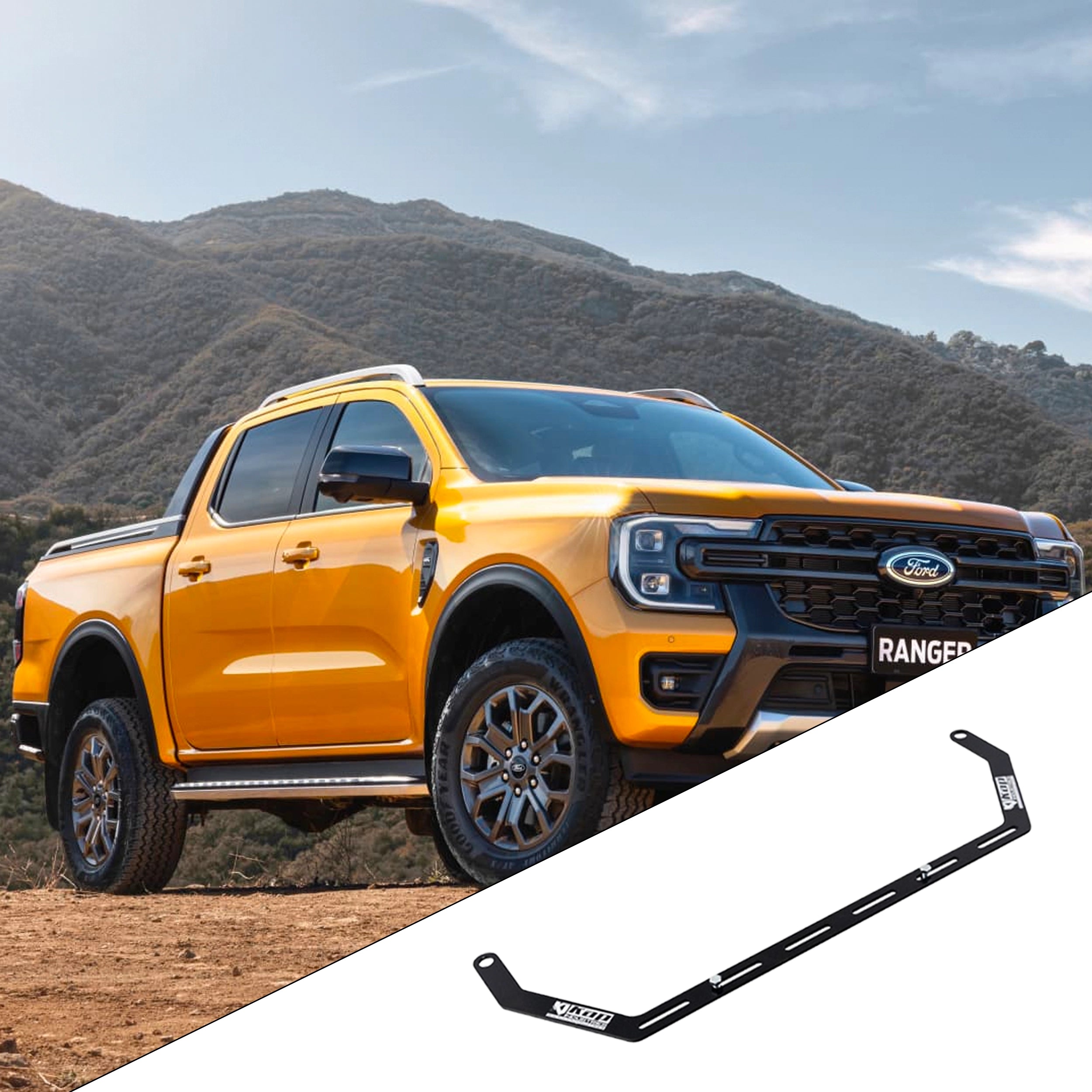 Ford Ranger RA 2022+ Next Gen Fire Extinguisher Bracket – Kap Industries